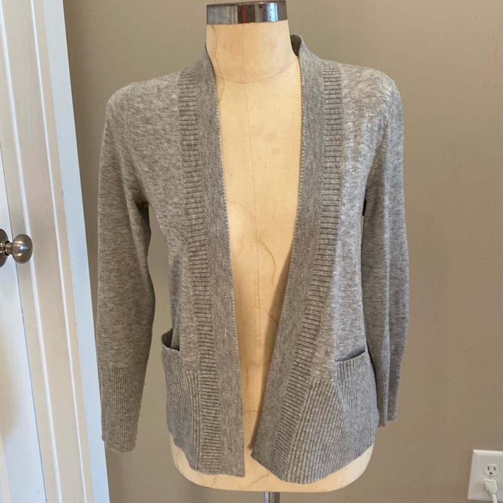 Gray will sweater